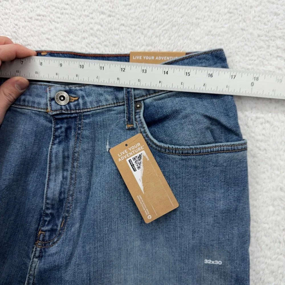 Eddie‎ Bauer Mens Mr Eddies Flex Jeans Relaxed Fit Medium Wash Blue 32x30 NEW